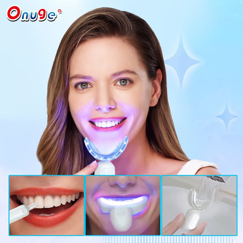 Dispositivo de clareamento dental com luz azul